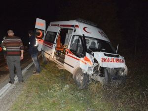 Sinop’ta Ambulans Kazası