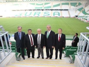 Başkanlardan Timsah Arena’ya Teknik İnceleme