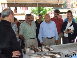 Hastaneyi Gezip Esnafı Dinledi