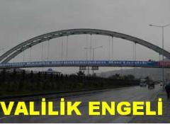 Valilikten pankartlara yasak