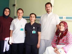 Çevresi Hamile Sandı, Rahminden 3 Kilo Tümör Çıktı