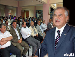 Ak Parti'de Seçim Toplantısı