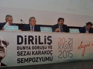 ’Diriliş Dünya Görüşü Ve Sezai Karakoç’ Sempozyumuna Yoğun İlgi
