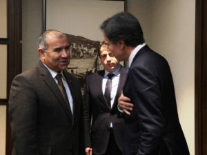 Enerji Ve Tabii Kaynaklar Bakanı Ve Abd Dışişleri Bakan Yardımcısı Biraraya Geldi