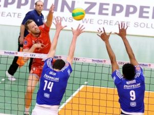 Ziraat Bankası Voleybol Takımı, Frıedrıcshafen’de Liderliğe Yükseldi