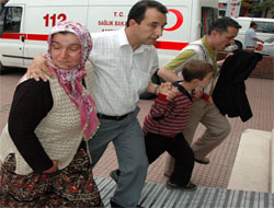 Geziye giden öğrenciler Akçaabat'ta kaza yaptı 9 Yaralı
