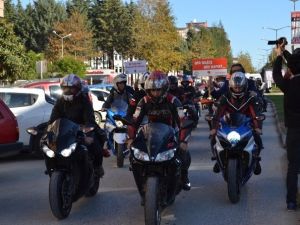 Motosikletçilerden Organ Bağışına Destek