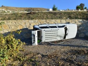Tokat’ta Trafik Kazası: 1 Yaralı