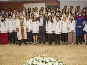 Sanko Üniversitesi Öğrencileri Beyaz Önlük Giydi