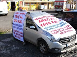 İşadamından İlginç Protesto