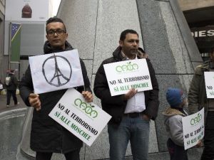 İtalya’da Müslümanlar ’Teröre Hayır’ Dedi