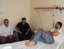 Avcı’ya Geçmiş Olsun Ziyareti