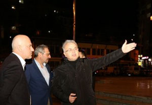 Başkan Kasap’tan Gece Mesaisi