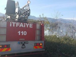 Sakarya’da 5 Dönümlük Arazi Kül Oldu