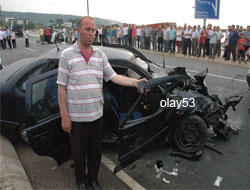 Trafik Kazasında 6 Yaralı