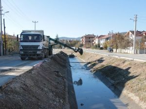Bolu’da Sulama Kanalları Temizleniyor