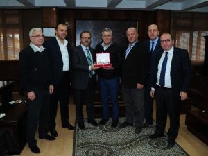 Samsunspor’dan Bafra Belediyesi’ne Ziyaret