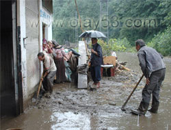 Rize'de Şiddetli Yağış
