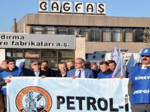 Gübre Fabrikasında Grev