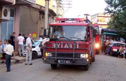 Rize'de Yangın Korkuttu