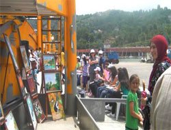 Rize'de Gemide Resim Sergisi