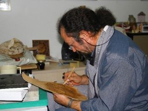 Kösele Derisinden Sanatsal Çalışma