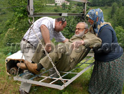 Teleferikle Hasta Yolculuğu