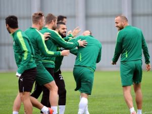 Bursaspor’dan Neşeli Antrenman