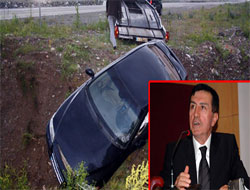 Osman Pamukoğlu trafik kazası geçirdi