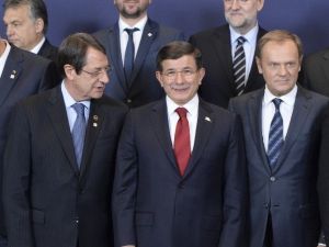Davutoğlu, Ab Liderleriyle Aile Fotoğrafı Çekimine Katıldı