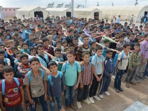 Viranşehir’deki Çadırkentte 5 Bin Suriyeli Çocuk Eğitim Görüyor