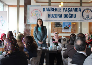 Rize'de 'Kanserle Yaşamda Huzura Doğru’ Projesinin Tanıtımı Yapıldı