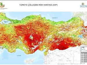 Türkiye’nin Çölleşme Risk Haritası Oluşturuldu