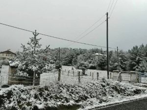 Niksar Çamiçi Yaylası Beyaza Büründü