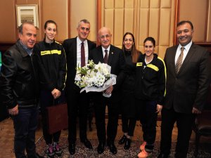 TBMM Başkanı Kahraman, Ardeşen GSK’yı Kabul Etti