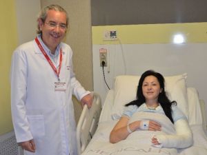 Ukraynalı Kadın Samsun’da Şifa Buldu