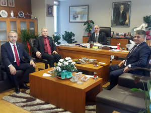 Yargıtay 9. Daire’nin Rizeli Başkanı Karaloğlu’na Rize’den Tebrik Ziyareti