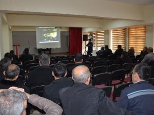Hanönü’de İmamlara Ve Köy Muhtarlarına Yangın Eğitimi