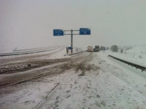 Karabük-Ankara Karayolu Ulaşıma Kapandı