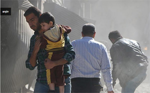 Rusya Suriye'de sivillere ve yardım araçlarına saldırdı: 25 ölü
