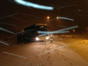 Bayburt’ta Yoğun Kar Yağışı