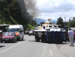 Rize'de Sıcak Saatler