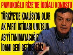 Pamukoğlu Rize'de Coştu!