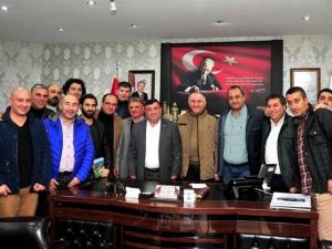 Çağlayan, Artvin Belediye Başkanını Ziyaret Etti