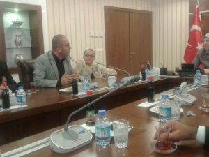 Engelliler Federasyonu Yöneticileri Kahraman Ve Ramazanoğlu İle Görüştü