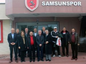 Kırgız Heyetten Samsunspor’a Ziyaret