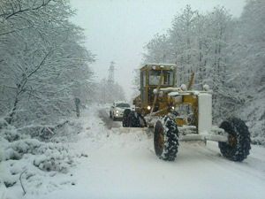 Rize'de Kapalı Bulunan Köy Yolu Sayısı 74'e İndi
