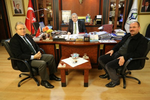 Federasyon Başkanı İşseven'den Başkan Kasap'a Ziyaret