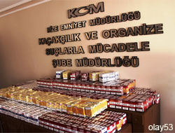 Rize'de Kaçak Sigara Ele Geçirildi