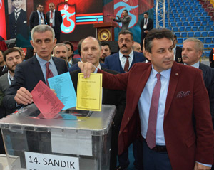 Trabzonspor 70. Olağan Genel Kurulu’nda Oy Verme İşlemi Başladı